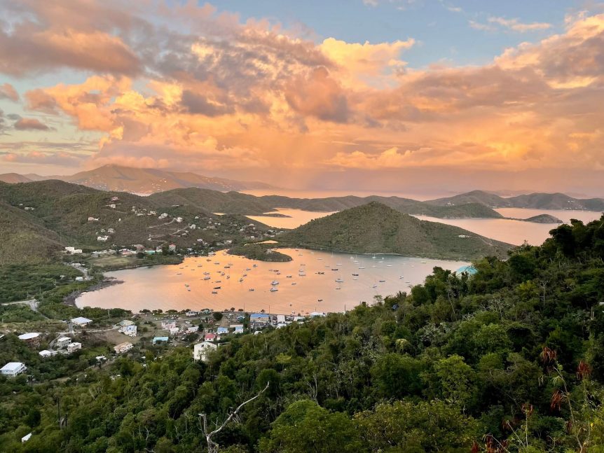 The View from Waterlemon Villa - Coral Bay Harbor, St. John, US Virgin Islands