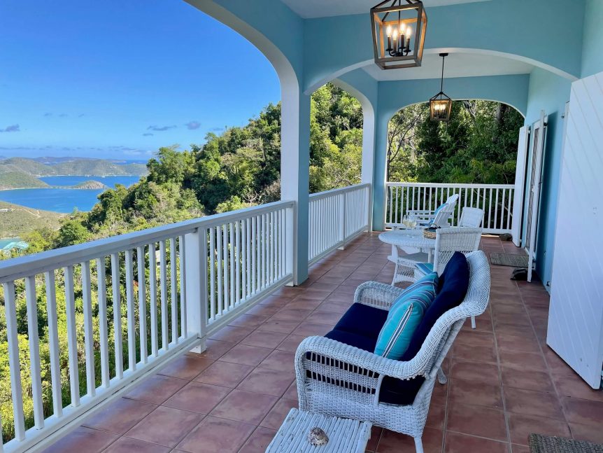 Lower Porch off Queen Bedrooms